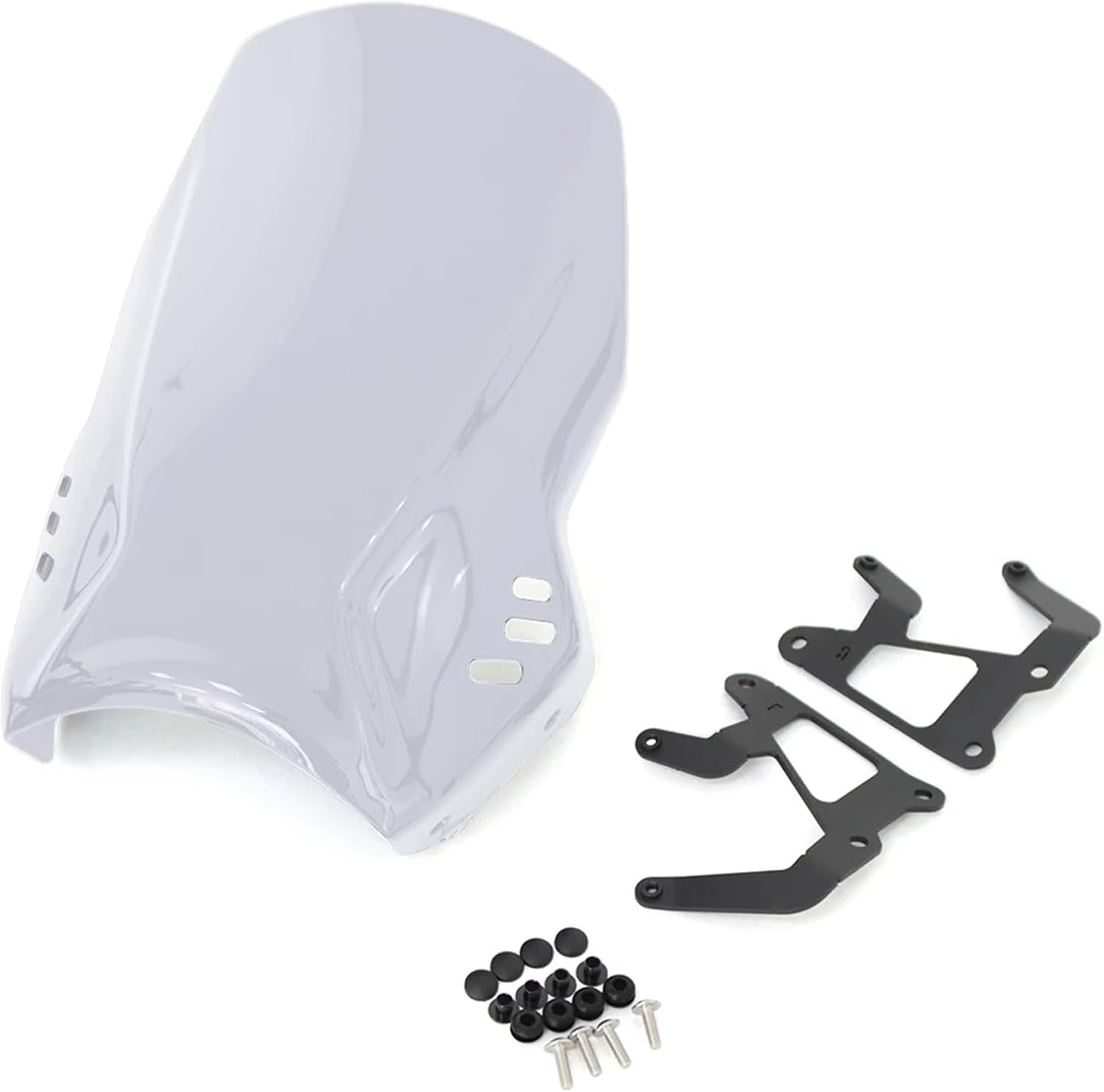 Fit for Yamaha XSR900 XSR 900 2022 2023 2024 Windshield Windscreen Visor Wind Deflector Shield Screen Motorcycle Accessories Headlights Motorcycle(Black)