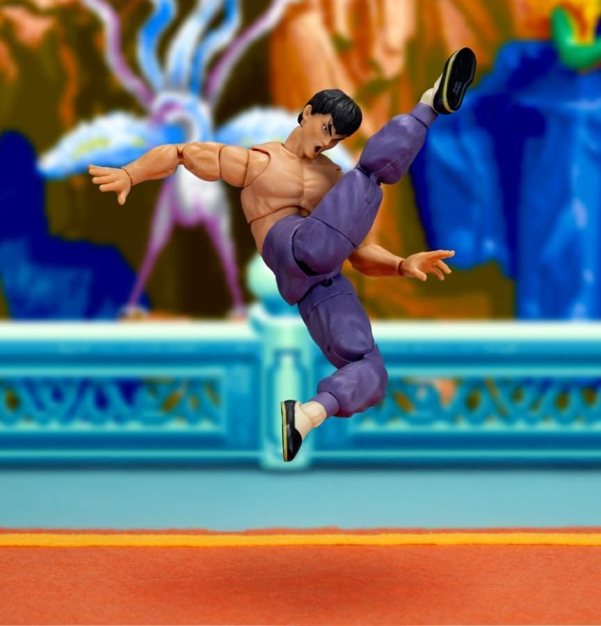 Jada Toys Street Fighter - 6 Inch Fei Long (P2) Deluxe Figure image number 2