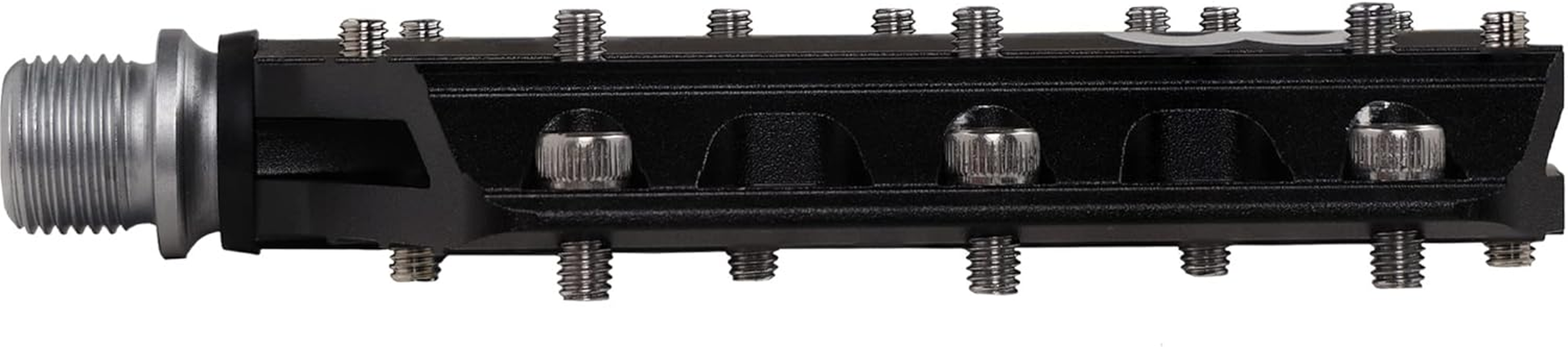 Cyclingdeal Flat Mountain BMX MTB Aluminum Bike Sealed Bearing Pedals - Large Bicycle Platform Pedals 9/16" with Anti-Skid Anti-Slip Nail