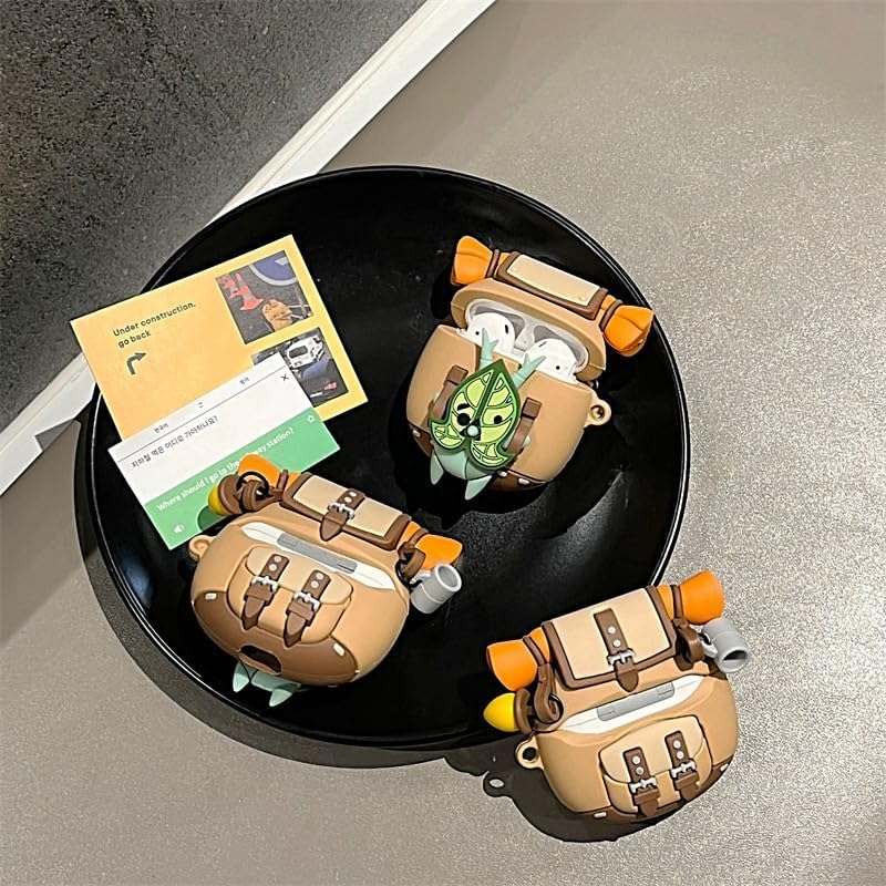 For Airpods Pro 3 Case Cover,3D Cute Anime Cartoon Yahaha Protective Silicone Skin Cover for Airpods Pro 3,With Keychain & Cleaner Kit image number 1