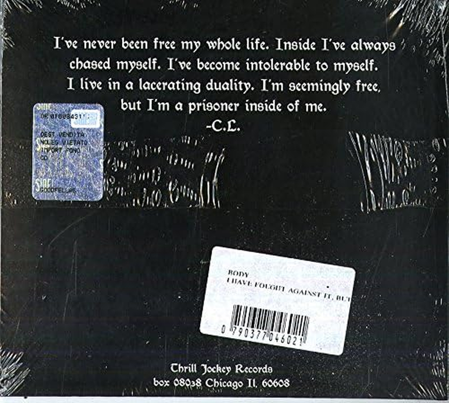 I Have Fought against It but I Can'T Any Longer (4 Panel Mini Lp Jacket) image number 1