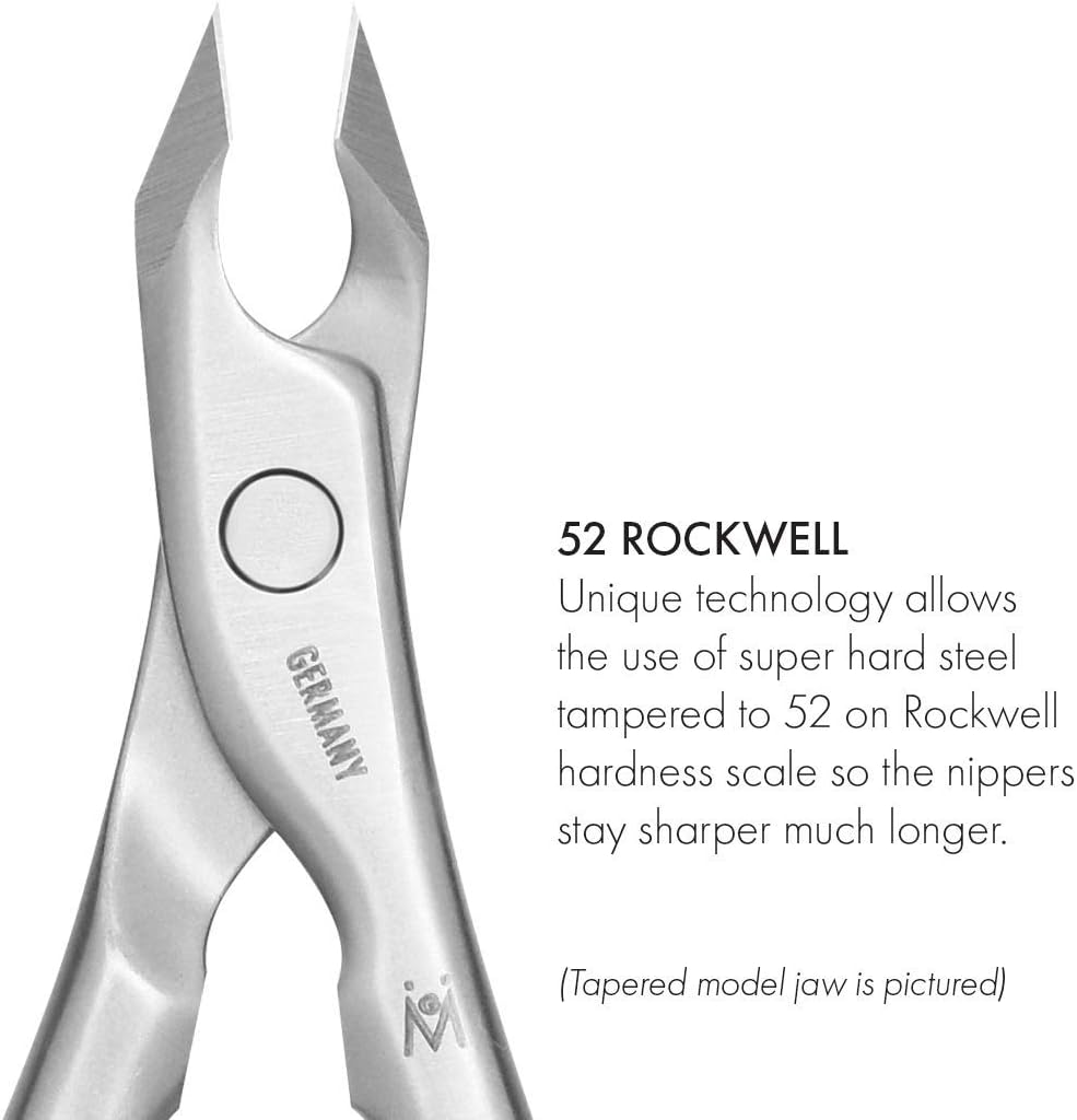 Stainless Steel FINOX Standard Cuticle Nippers, 5Mm Jaw. Made by Germanikure in Germany image number 2