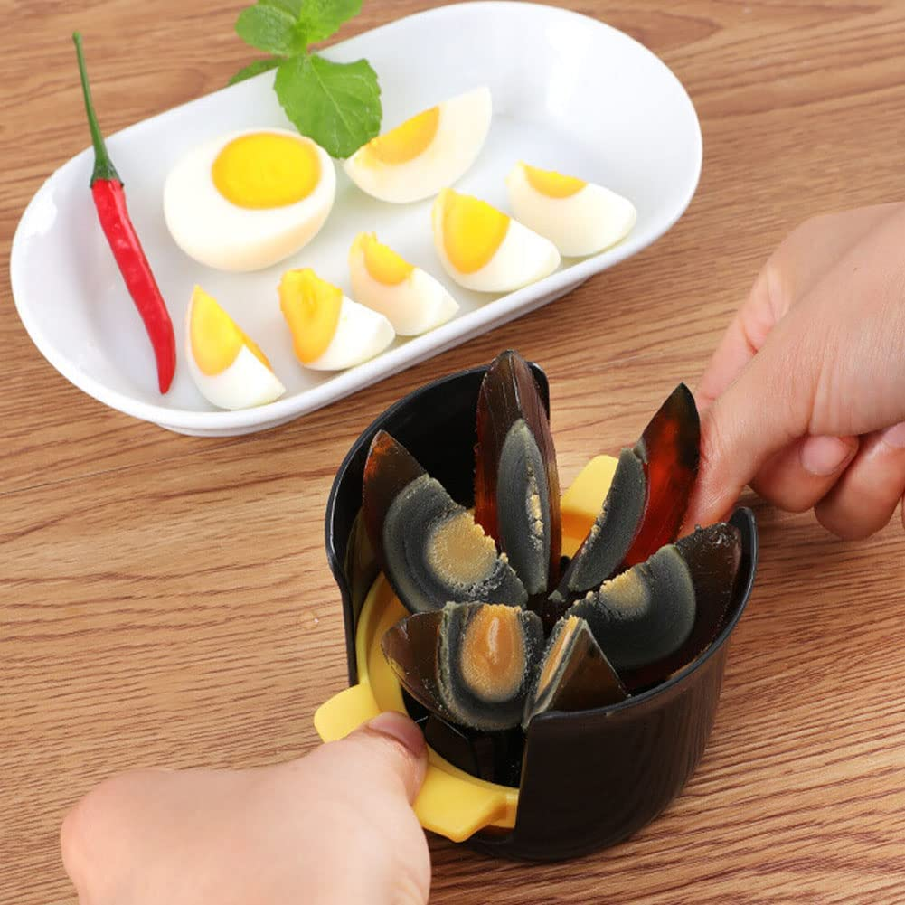 Zakora Egg Cutter，4-In-1 Stainless Steel Wire Material, Suitable for Slicing Various Fruits Such as Boiled Eggs, Strawberries, Kiwifruit, Etc image number 4