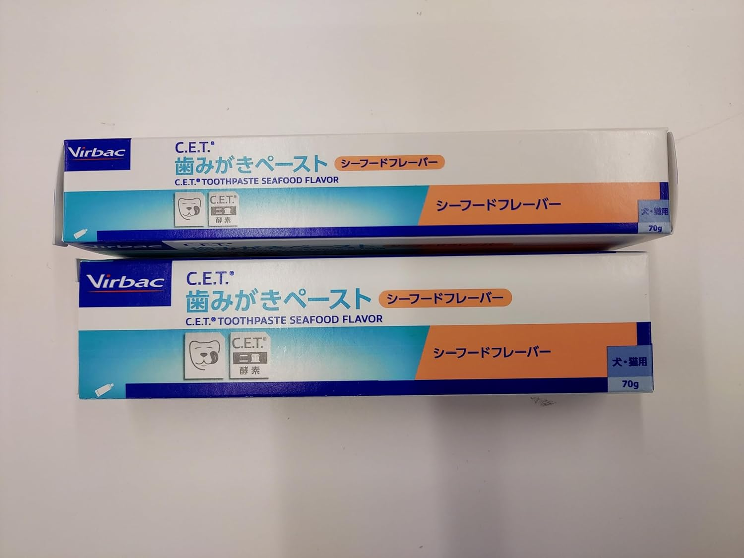 Virbac C.E.T. Toothpaste Paste, Seafood Flavor, 2.5 Oz (70 G) image number 3