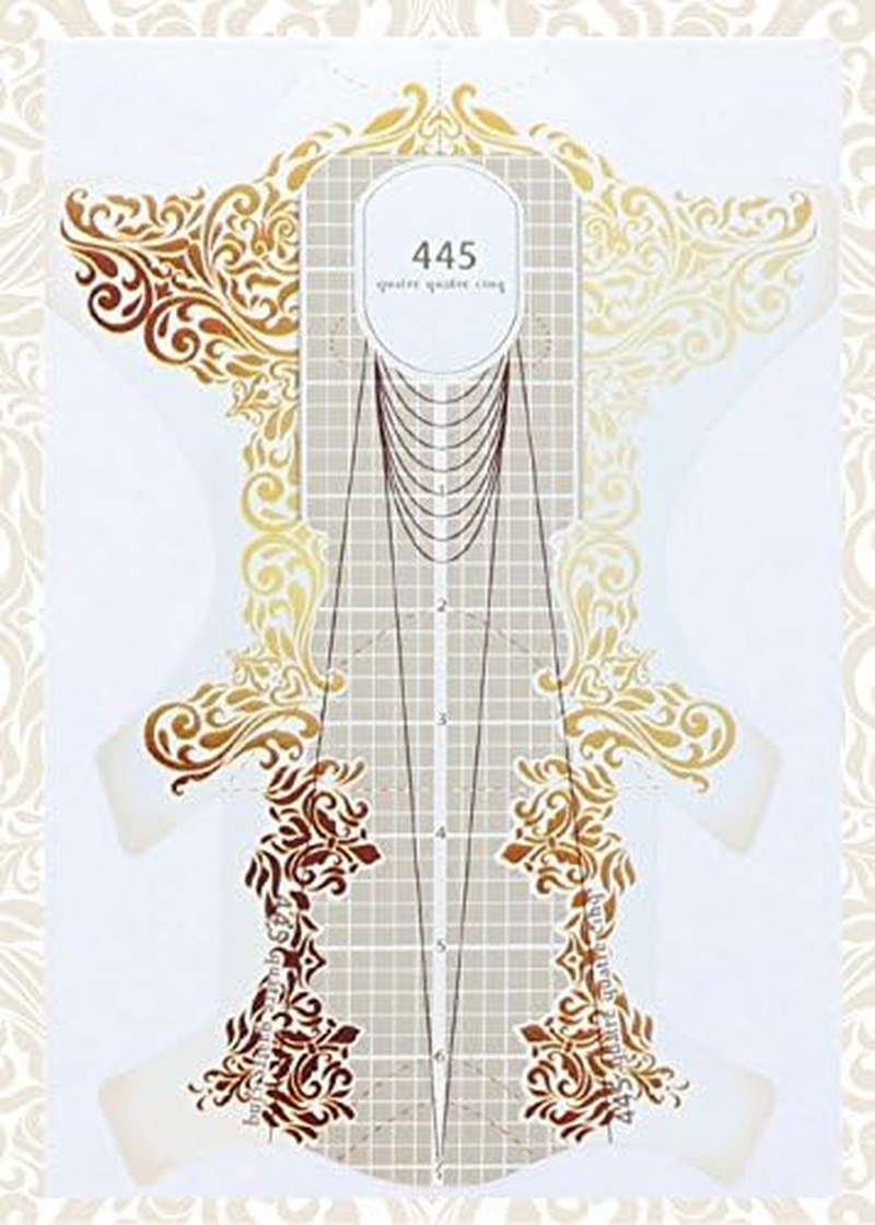 Beauty Nailer QQC-12 445 Long Nail Foam, 300 Sheets