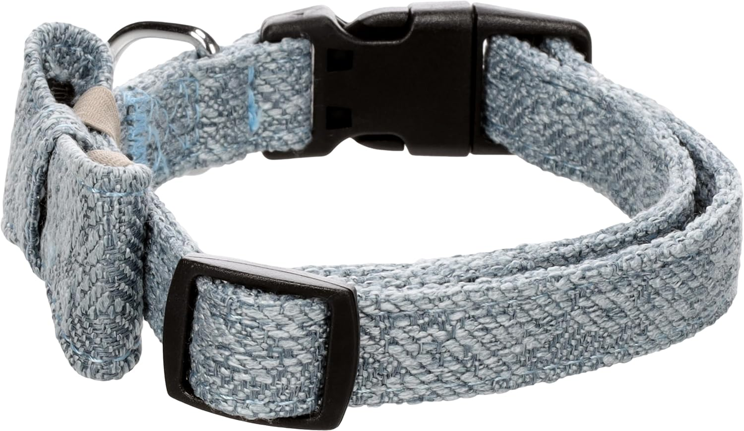 Flamingo Dog Collar with Bow Nelson Blue XS 25-40 Cm 15 Mm image number 1