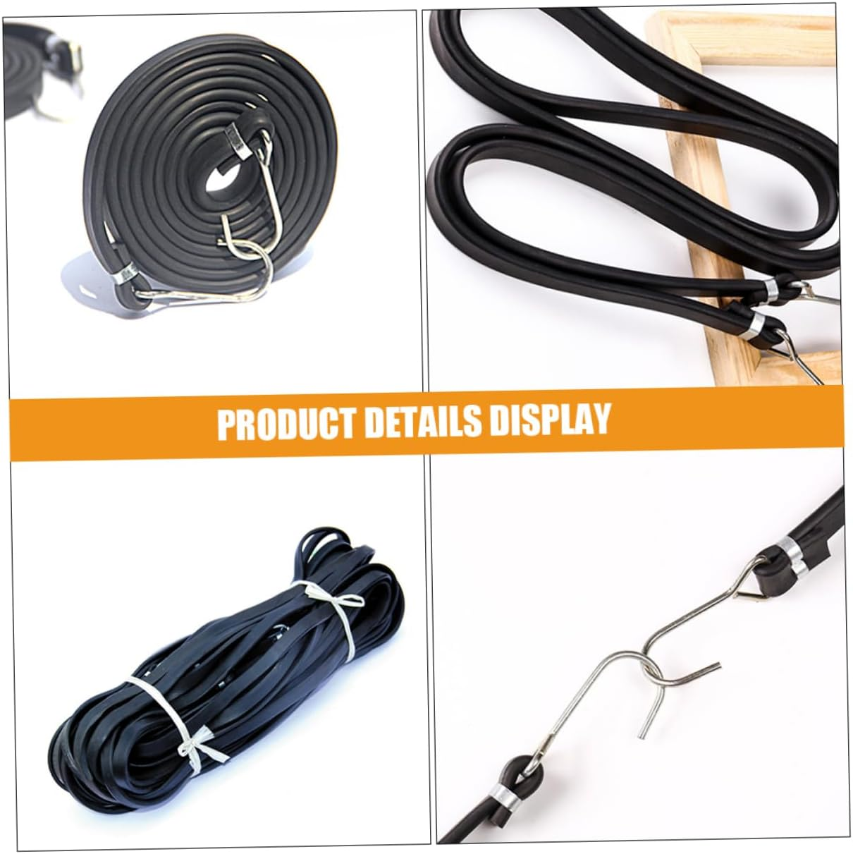 SOESFOUFU 2Pcs Luggage Straps Elastic Fastening Belt for Luggage Ratchet Tie down Straps