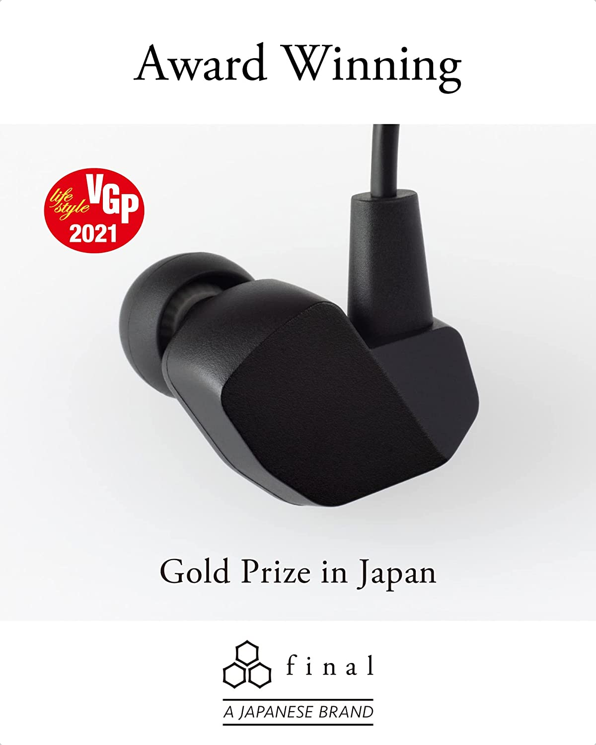 Final VR3000 Gaming Headphones for Immersive, Spatial Environments - Open World Adventure, Virtual Reality - In-Line Microphone and Control - Black image number 4