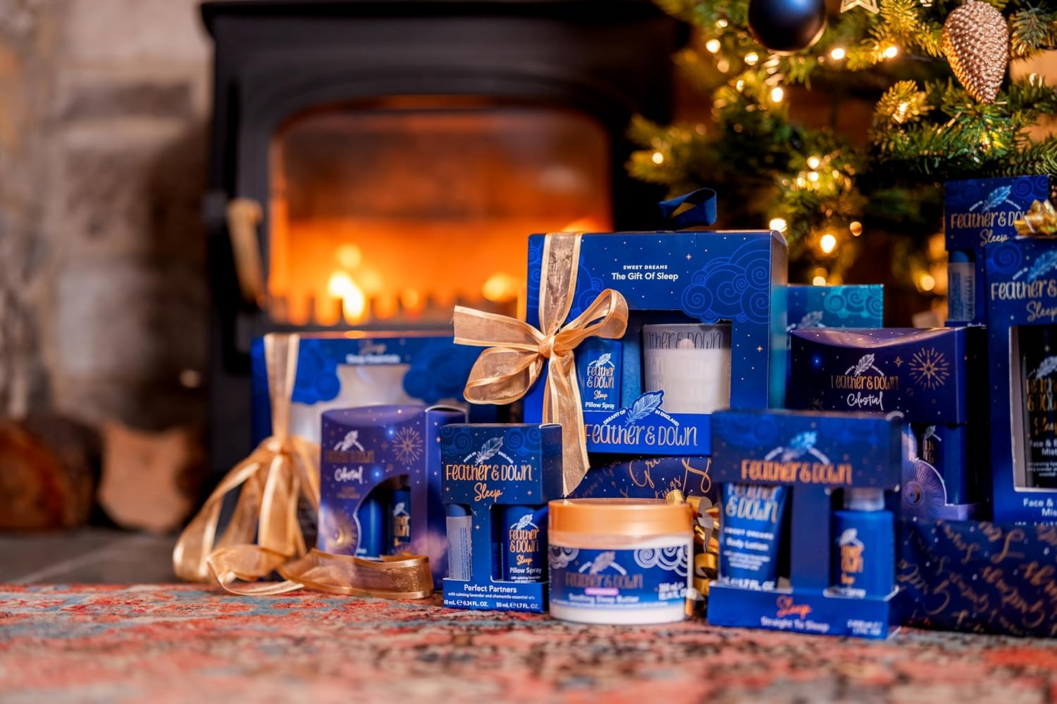 Feather & down Feather & down Dream Perfect Sleep Essentials Gift Set, 110 Ml, 4 Count (Pack of 1) image number 5