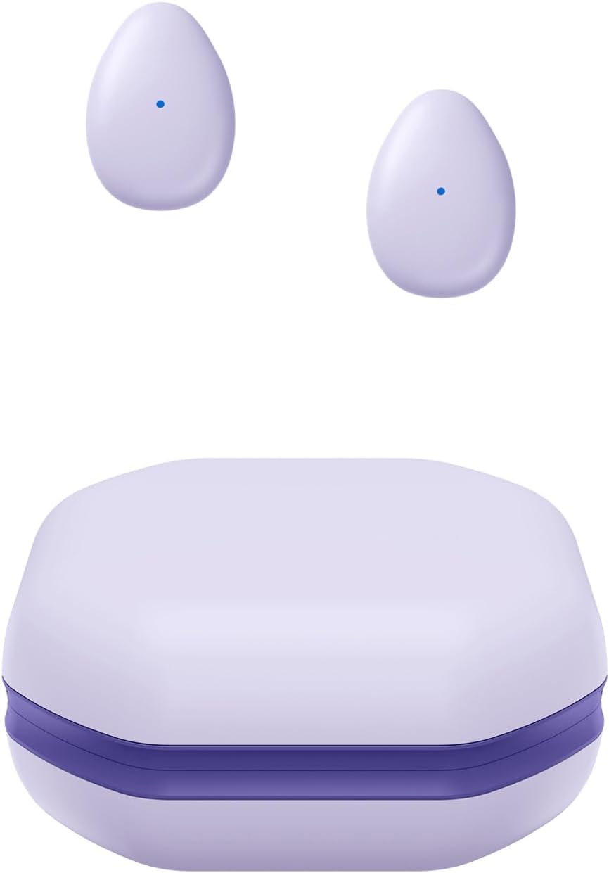 Mini Wireless Bluetooth Earbuds, Tiny Semi In-Ear Headphone Small/Light/Thin for Sleep on Side/Work/Fitness/Run/Drive, Stream Music or Podcasts from Iphone/Android Phones(White Gray)&hellip;