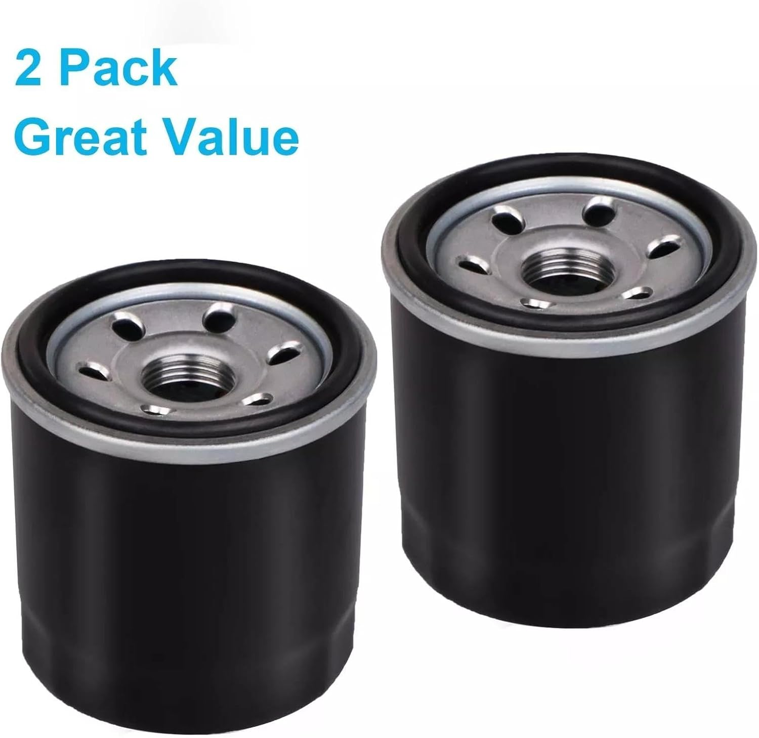 Caalii 2Packs 136-7848 Oil Filter with Fuel Filter Compatible with Toro 120-4276 127-9222 ZS SW SS MX SWX HD Timecutter Riding Mower image number 4