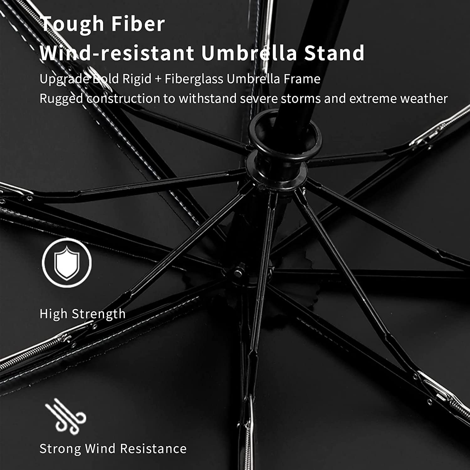 DAWNTREES Windproof Travel Umbrella,Automatic Opening and Closing,Compact, Sturdy, and Lightweight,Sun Umbrella UV Protection,Large Rain Folding Umbrella