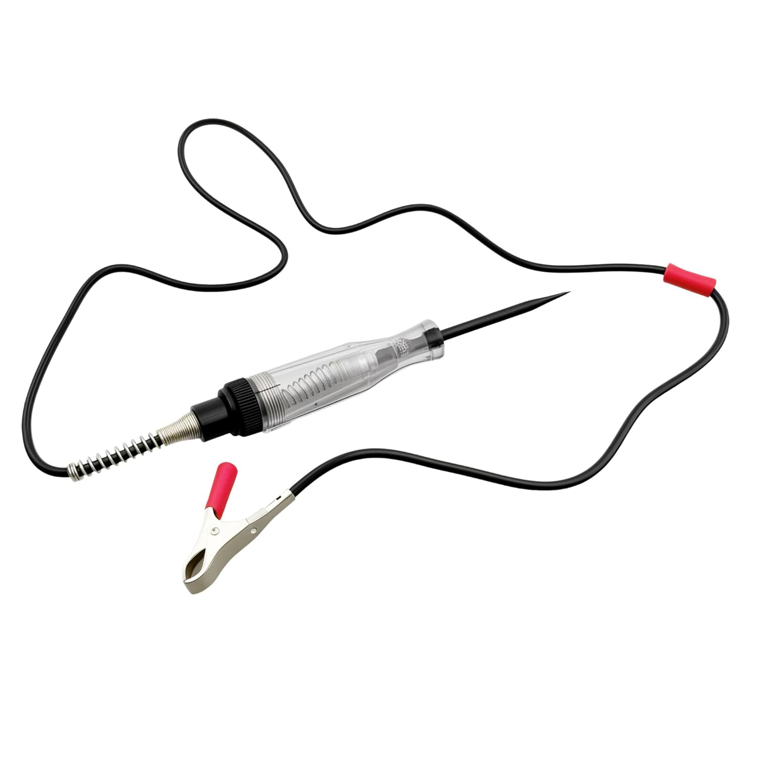 EFGTEK Test Light Automotive Electric Tester Pen 6V to 24V DC Circuit Tester with Light for Continuity Voltage Electrical Fuse with Sharp Probe&Alligator Clip for Sedan, SUV, RV, Truck,Car