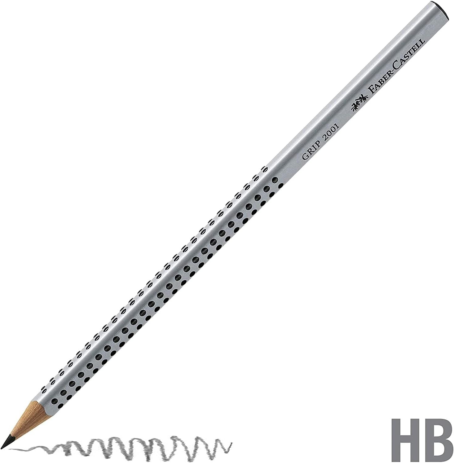Faber-Castell Grip 2001 Triangular Graphite Pencils HB, Box of 12, (11-317000_12) image number 2