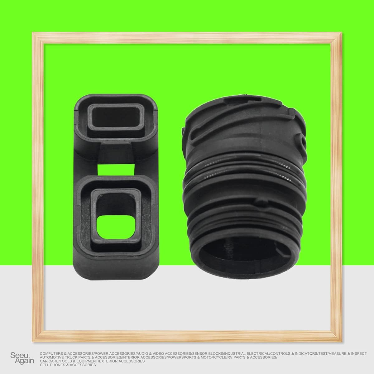 ZF 6HP26 Transmission Oil Valve Body Sleeve Connector Seal plus Adapter Seal Block and Mechatronic Plug Fits for 6HP26X image number 2