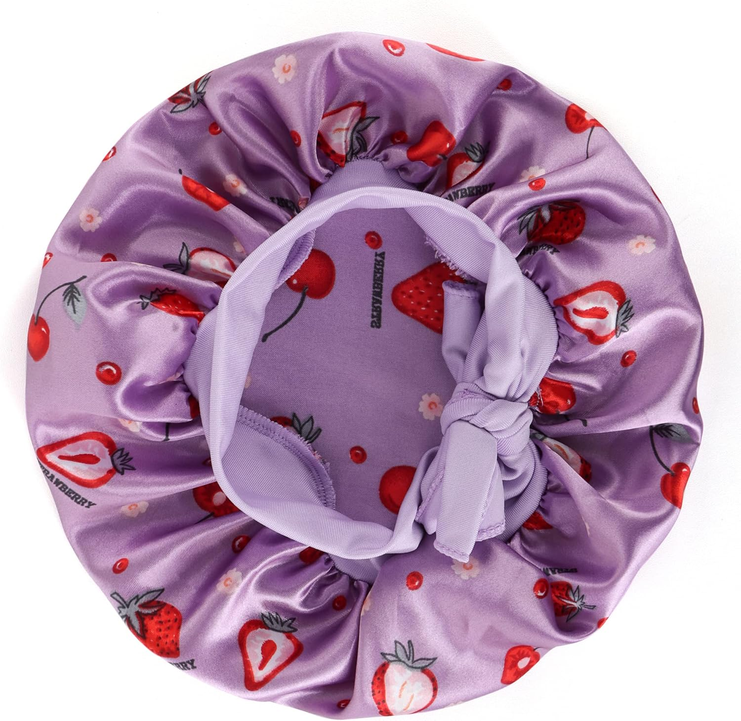 WEIPAO Kids Satin Bonnet - 3 Packs Baby Bonnet for Curly Hair Silk Sleep Cap with Adjustable Elasticated Soft Band for Child Toddler Baby image number 4