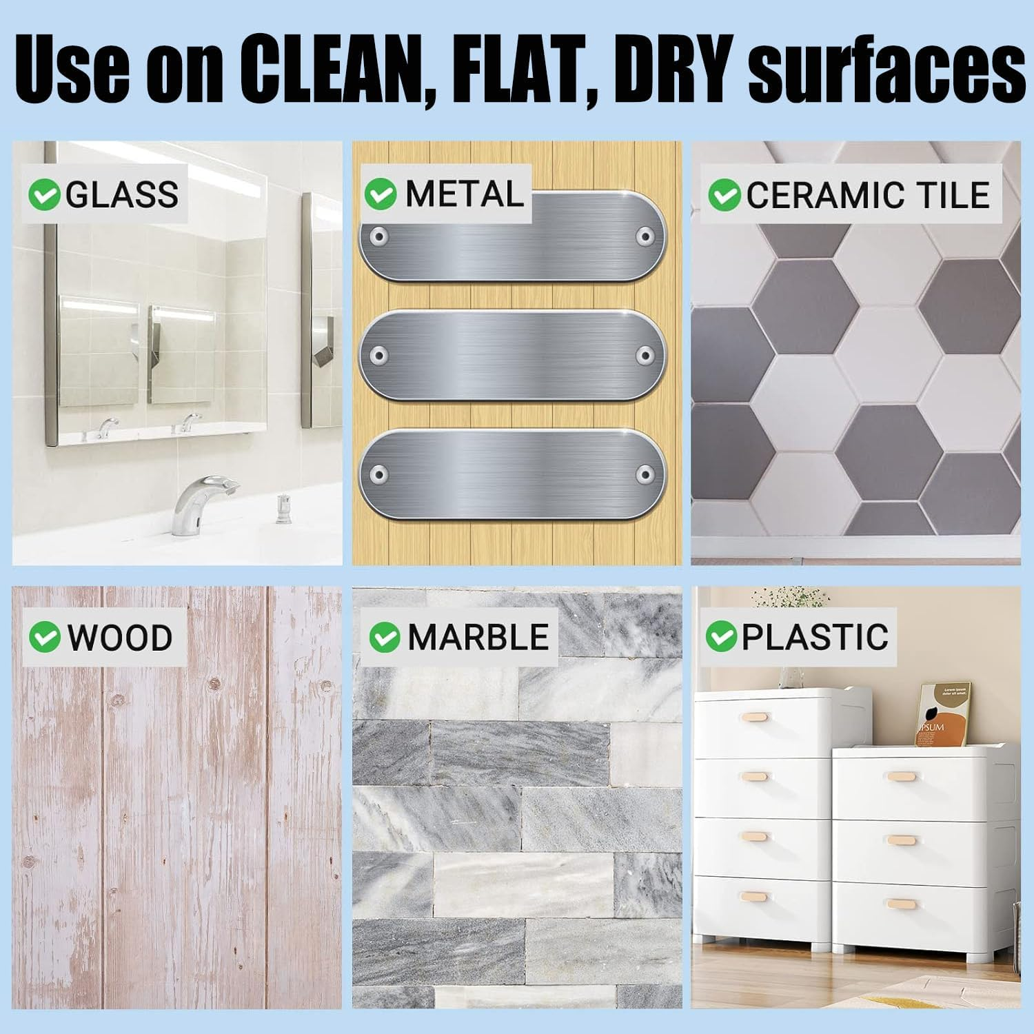 Mtxorvix 100PCS Adhesive Cable Clips with Strong Tapes - Cord Organizer Holder for Wire Management in Car, Office, and Home (Black) image number 2