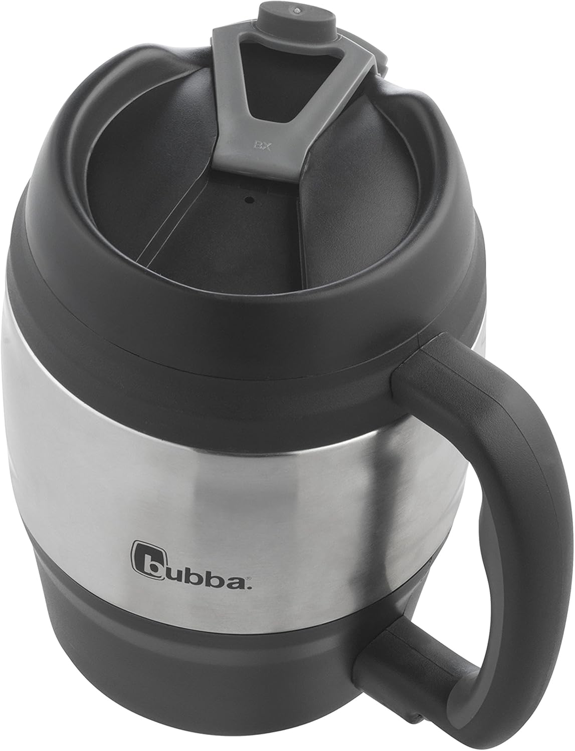 Bubba Classic Insulated Desk Mug, 52 Oz, Black - Tidal Wave image number 2