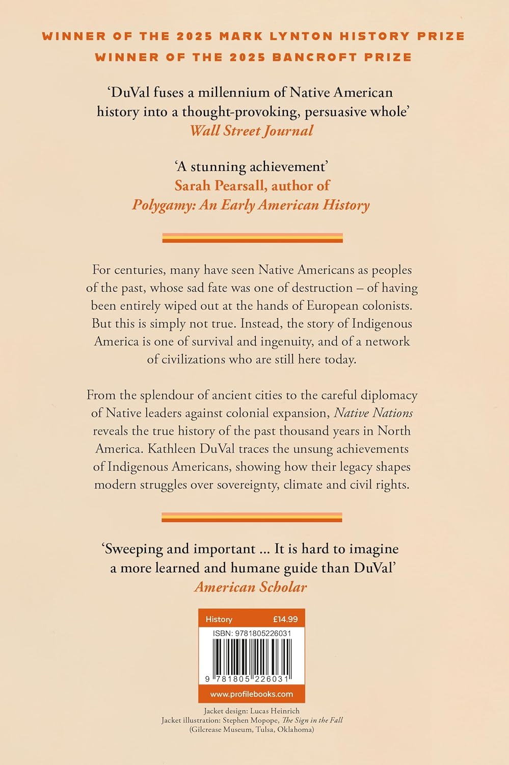 Native Nations: a Millennium in North America: Winner of the 2025 Pulitzer Prize for History