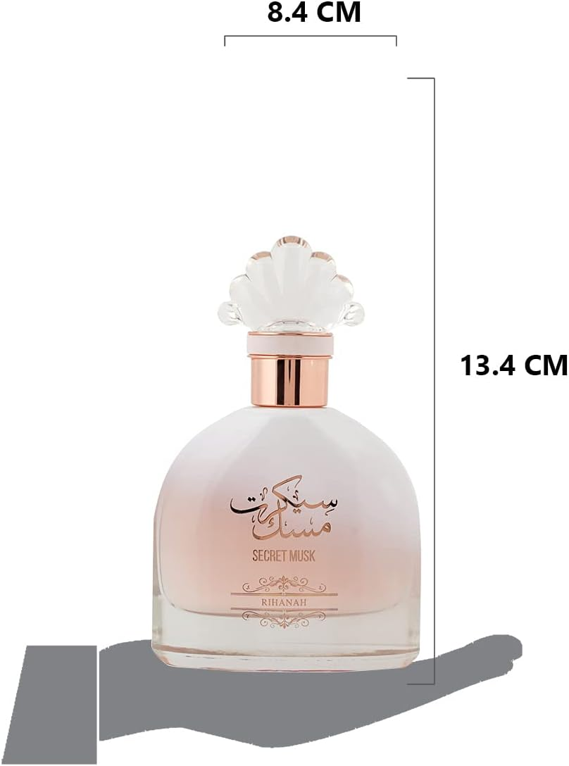 RIHANAH Secret Musk EDP Perfume 100Ml for Men & Women image number 6