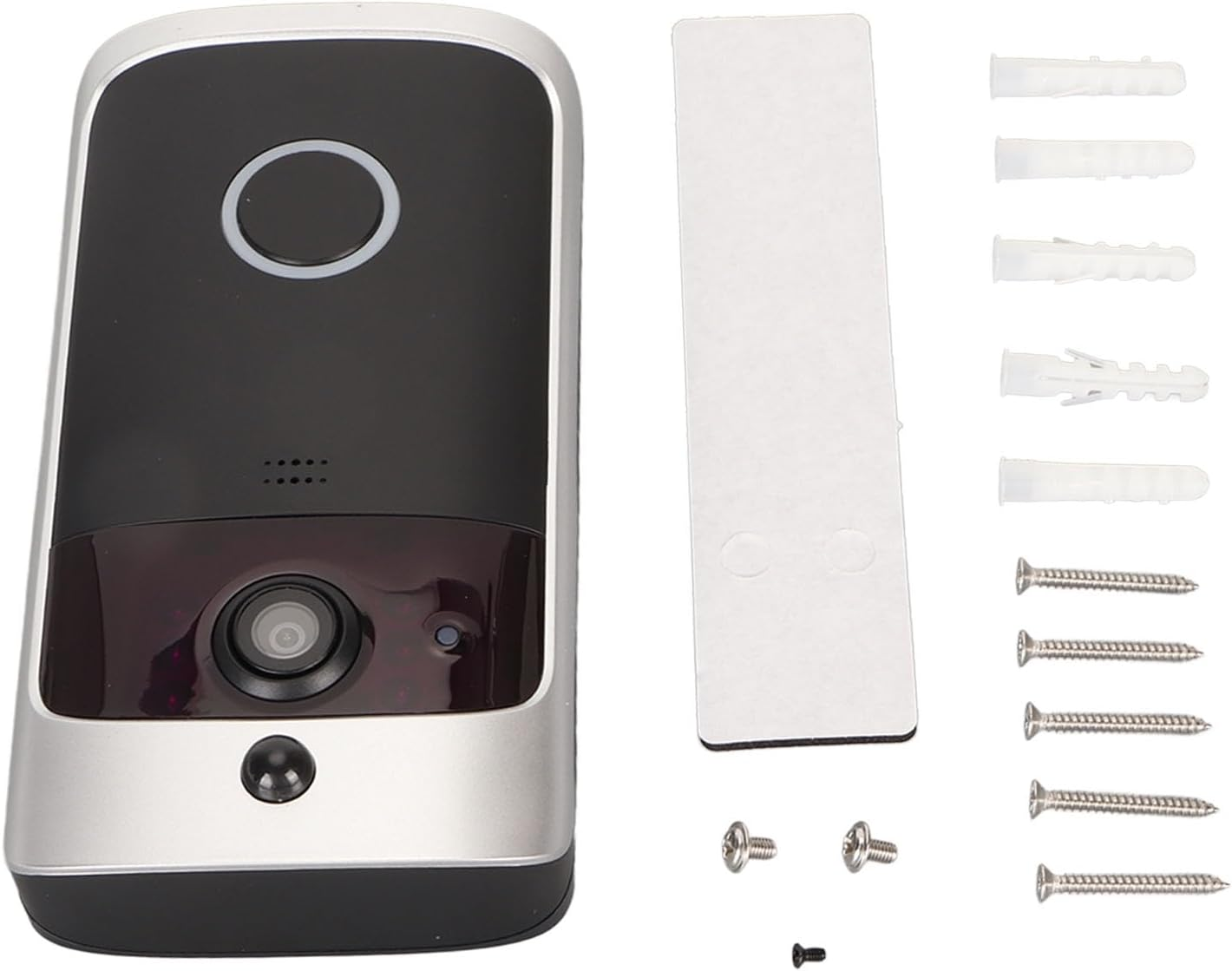 Video Doorbell, Smart Wifi Blink Doorbell Camera Controls App Alerts, Wireless Video Doorbell Camera with Night Vision, 720P 140&deg; Wide Angle Lens, Motion Detection image number 5