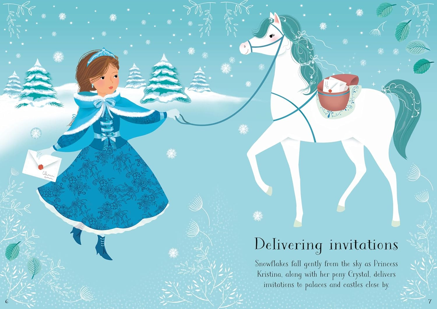 Little Sticker Dolly Dressing Snow Princess image number 1