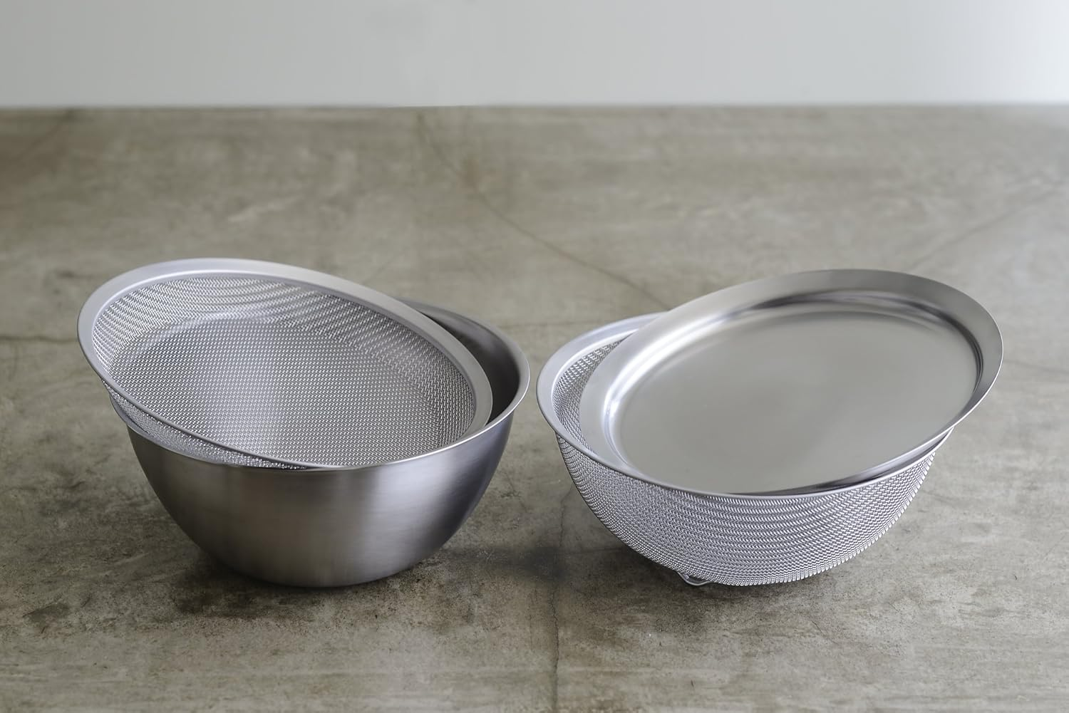 La Base LB-003 Tsubamesanjo Stainless Steel round Colander, Large, 10.6 Inches (27 Cm), Made in Japan image number 5