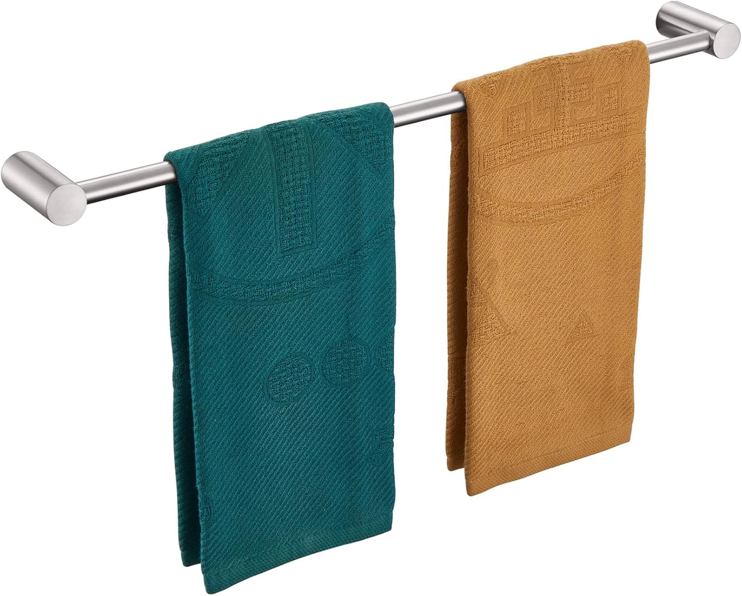 KOKOSIRI Bathroom Towel Bar Brushed Nickel 12-Inch Hand Towel Holder Rack Wall Mounted Bathroom Hardware Accessories Stainless Steel, B4007BR-L12