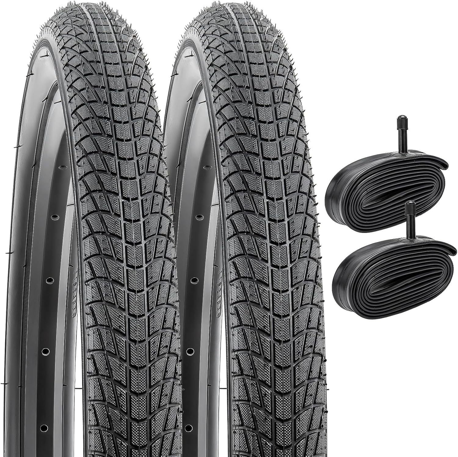 Yunscm 2 Pcs,16X1.75 Bike Tires,16X1.75 47-305 Bike Tyres + 16X1.50/1.90 Heavy Duty Bike Inner Tube Schrader Valve 32Mm,Mountain Bike Tire 16 1.75,MTB Tire 16 1.75,Y-226 image number 6