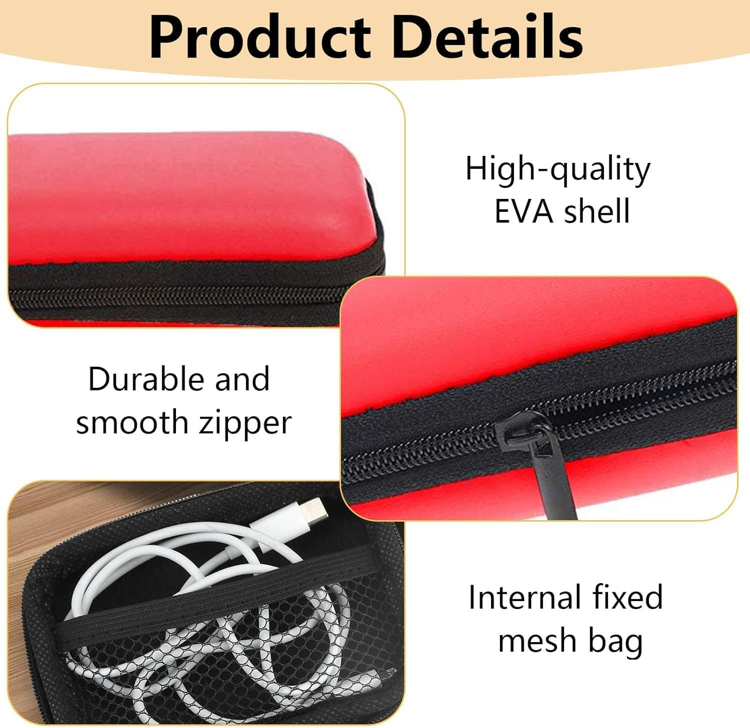 4 Pcs Playing Card Case, Card Game Case, Card Case, Playing Cards Case, Carry Case, Playing Card Bag for on the Go, Durable and Portable Storage Box, for Standard Size image number 4