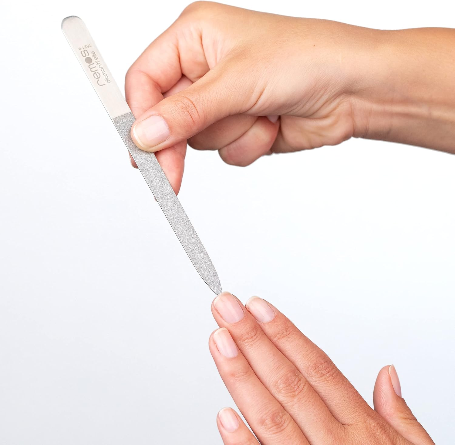 (15 Cm) - Remos Diamond Nail File, Stainless, 15 Cm image number 3