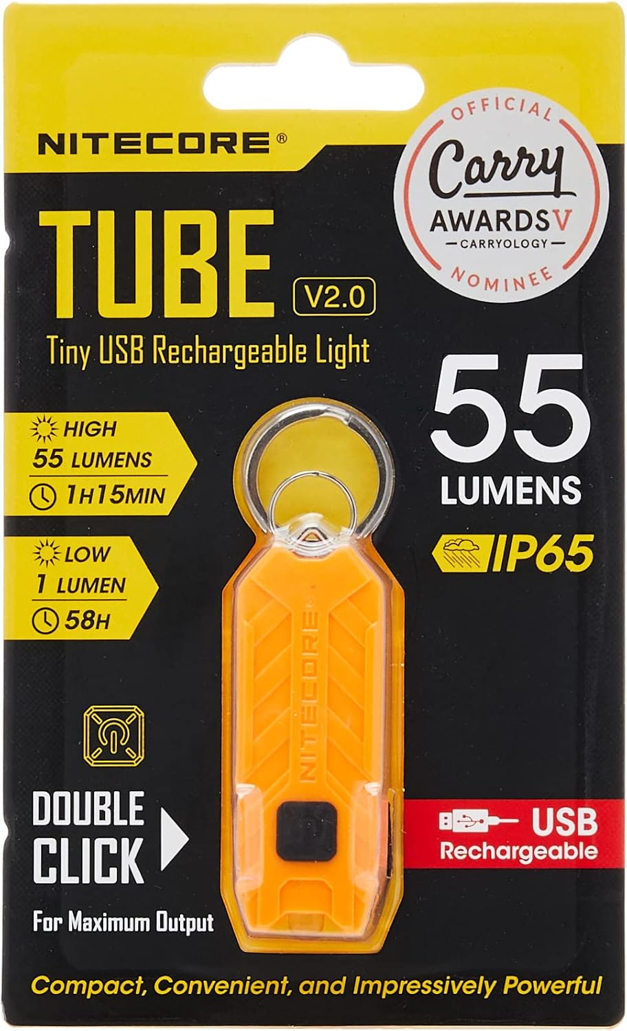 Nitecore Unisex Tube V2 Schl&uuml;sselanh&auml;nger Licht image number 6
