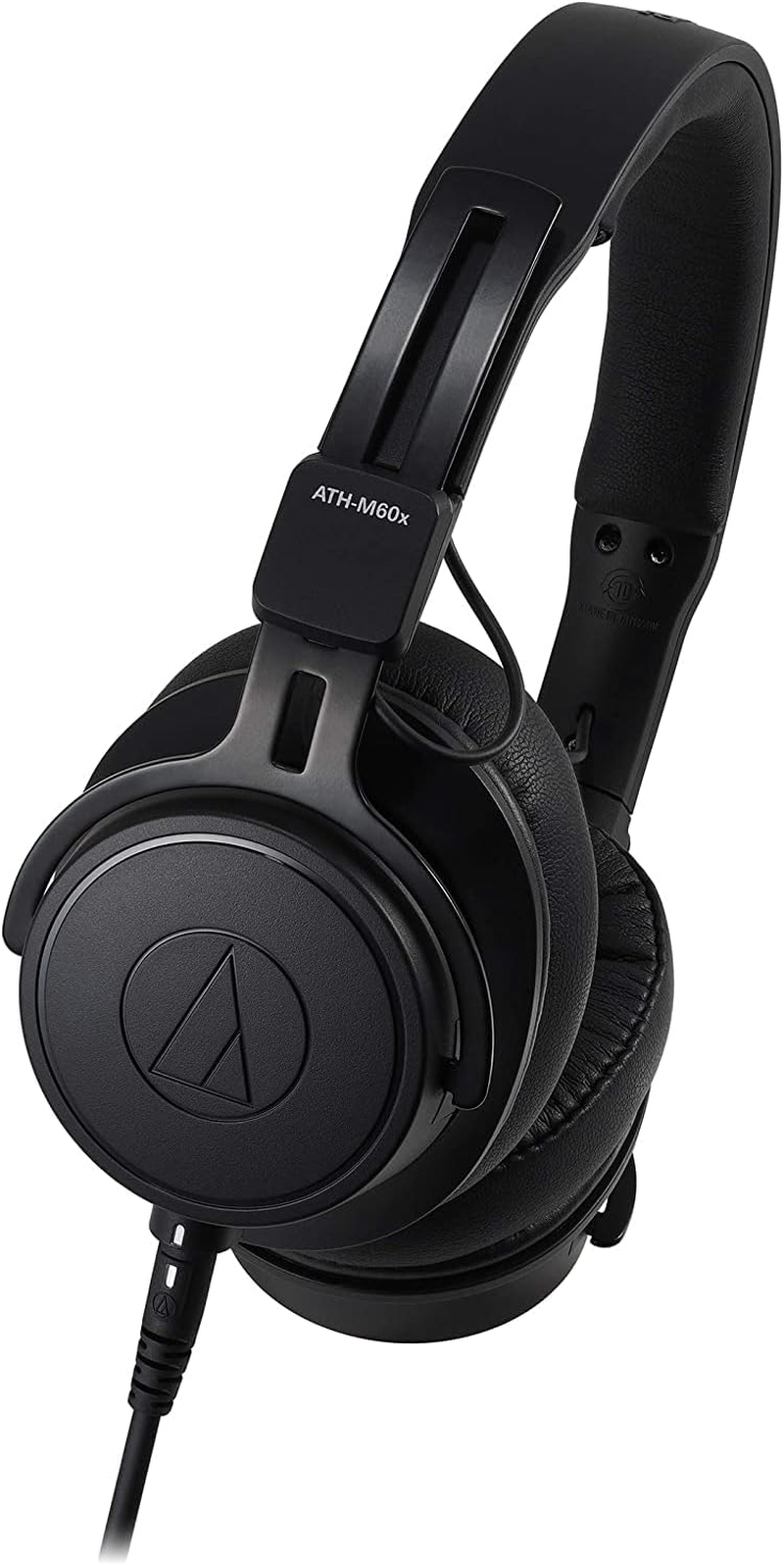 Audio-Technica ATH-M60X Comfortable Monitor Headphones, Black (At ATH-M60X) image number 4