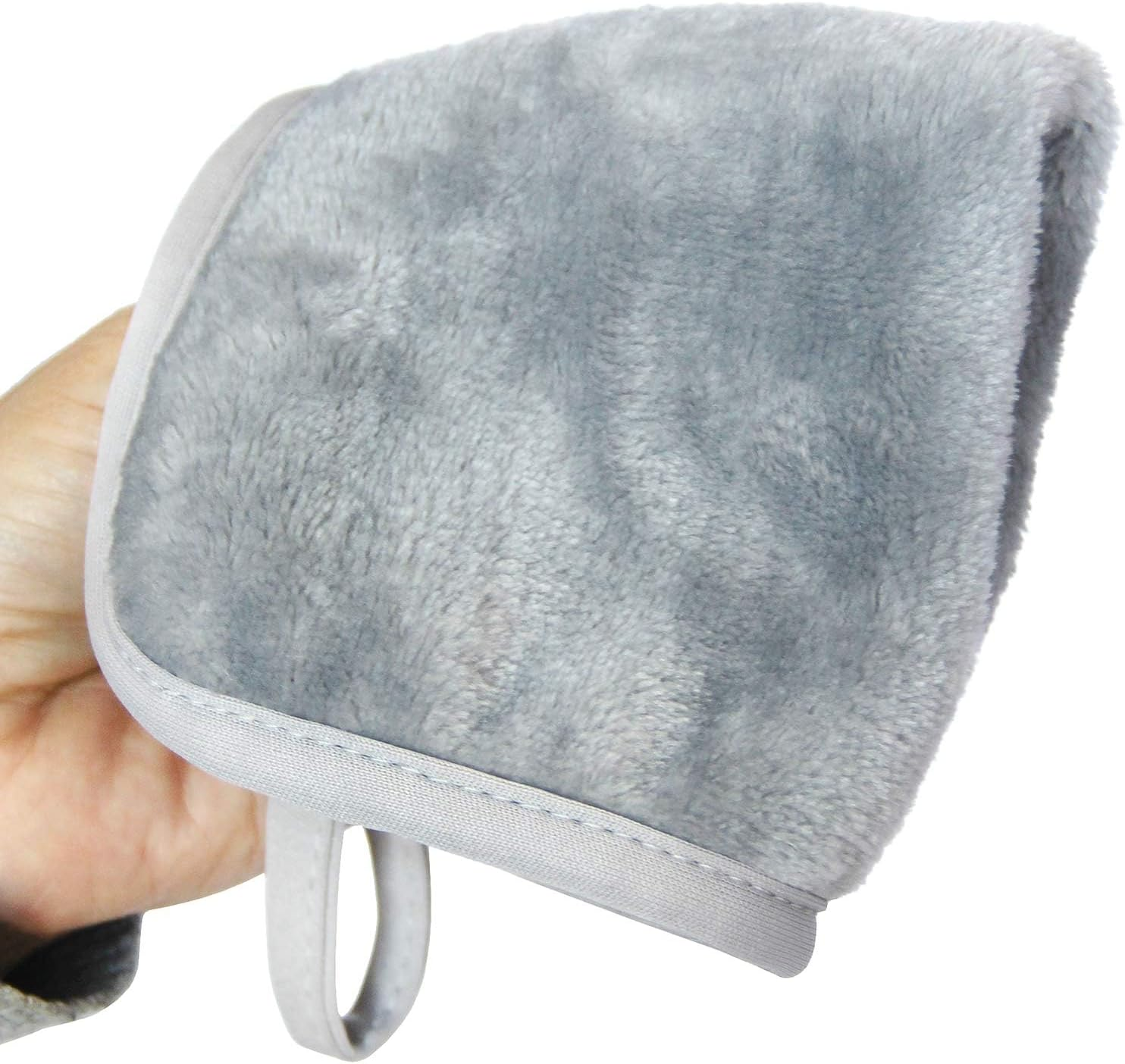 Reusable Microfiber Makeup Remover Cloths 20X20Cm (4Pcs) for Face, Super Soft Chemical Free Facial Cleaning Towel for All Skin Types