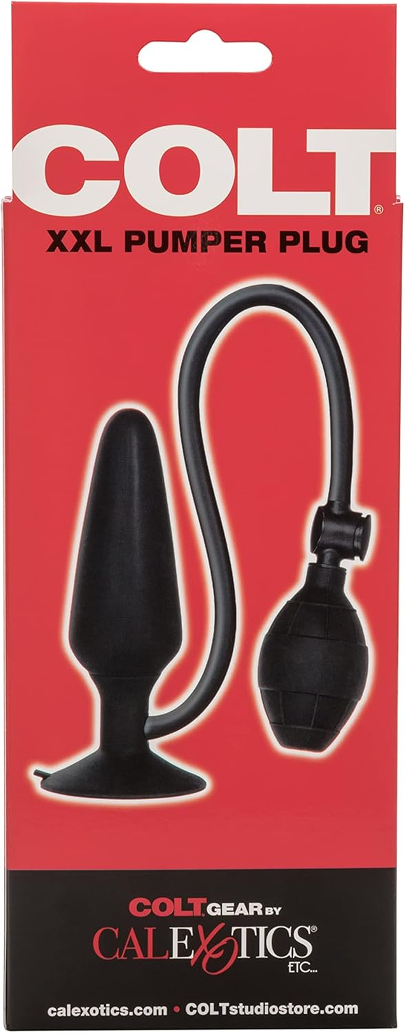 California Exotic Novelties Colt Pumper Plug, Black, Xx-Large image number 4