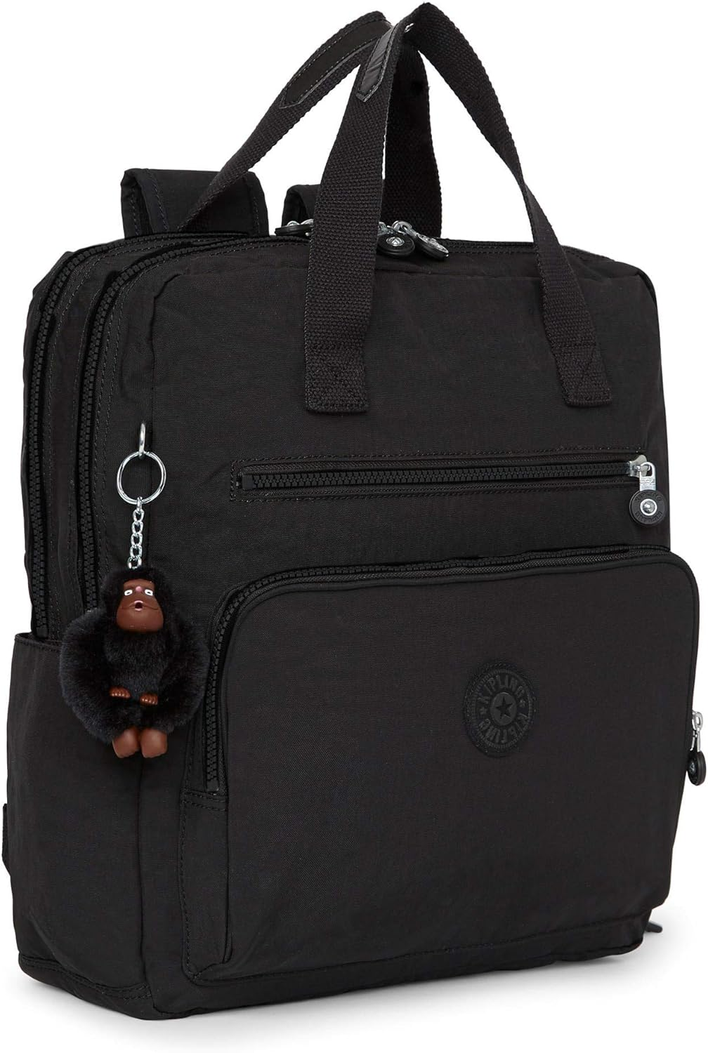 Kipling Audrie Backpack Diaper Bag Black Tonal - Black image number 4