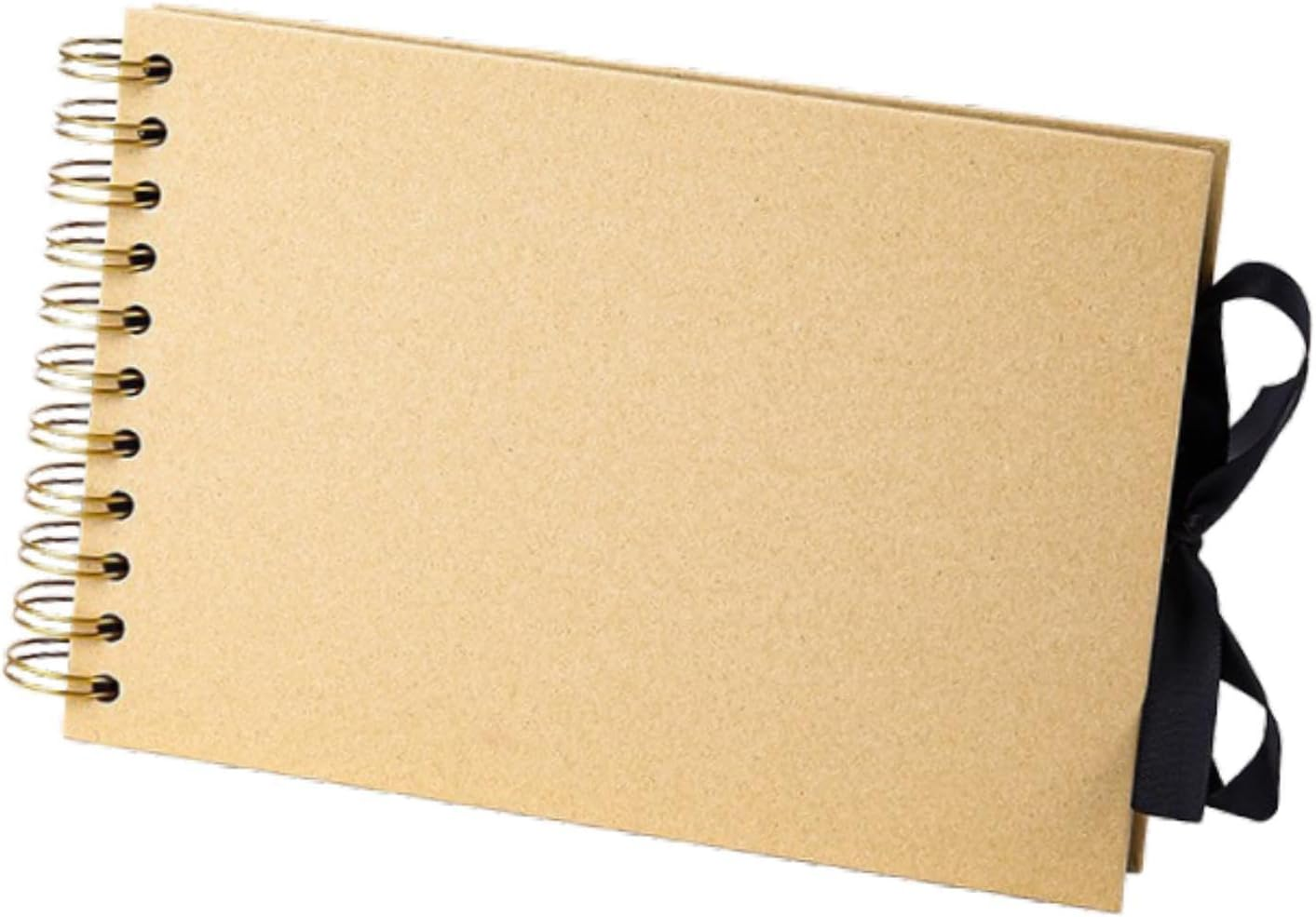 Scrapbook Photo Album Party Gift Wedding Guest Book DIY Memory Book for Photo Storage Shower Memories Travel, Yellow image number 4