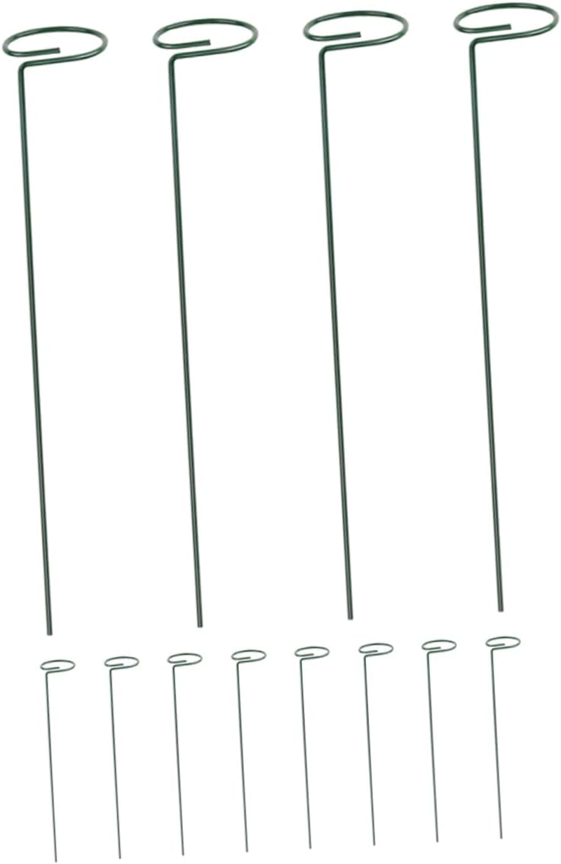 PHENOFICE 12Pcs Indoor Plant Stakes for Potted Plants Support Stakes Trellis Indoor Climbing Trellis Netting Garden Supply Accessories