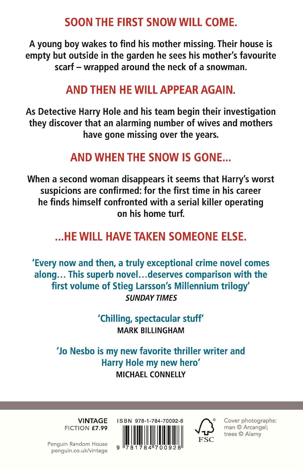 The Snowman: the Iconic Seventh Harry Hole Novel from the No.1 Sunday Times Bestseller image number 2