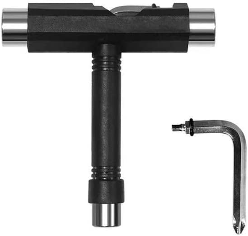 HIGHROCK All-In-One Skate Tools Multi-Function Portable Skateboard T Tool, Y Tool or T Tool Allen Key for Skateboard