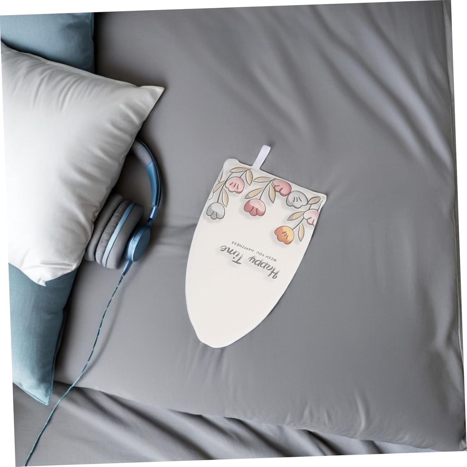 CIYODO Heat Resistant Ironing Pad Mitt for Steamers and Hair Straighteners Washable Hand Glove with Breathable Mesh Pocket Dual Hand Compatible Protective Mitt for Home and Travel Use image number 5