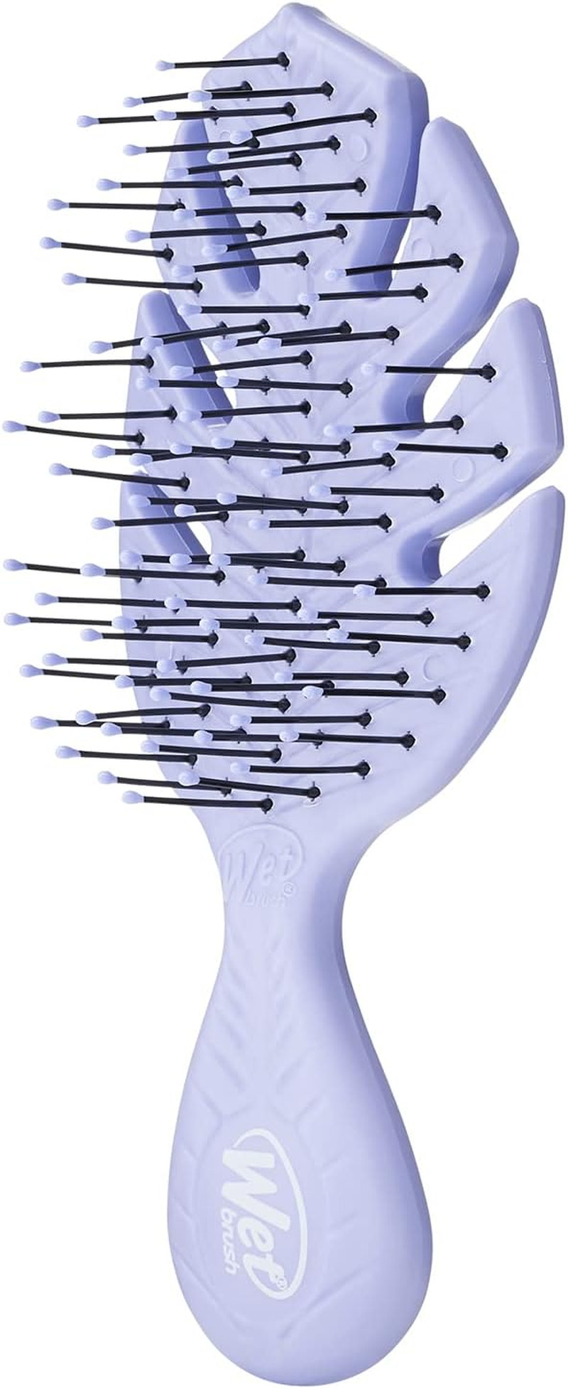 Wet Brush Go Green Mini Detangler Brush - Purple for Unisex - 1 Pc Hair Brush image number 1