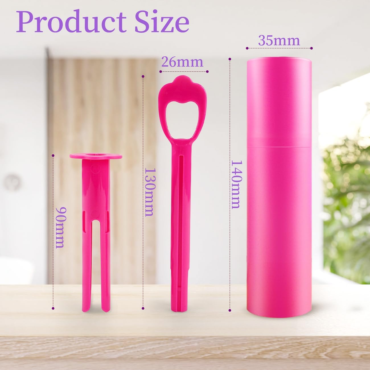 Menstrual Cup Applicator-Reusable Comfortable & Hygienic Tampon Applicator-Easy Insertion Period Disc Applicator Tool with Portable Storage Box for Women-Compatible for Most Period Cups