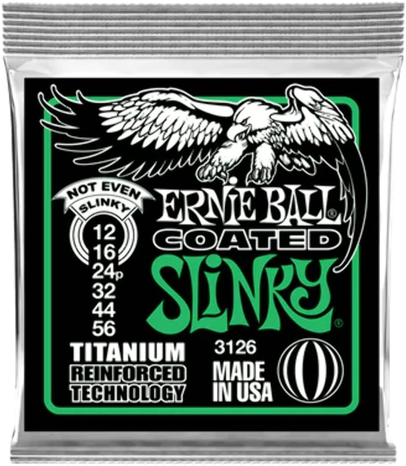 Ernie Ball Power Slinky Coated Titanium RPS Electric Guitar Strings - 11-48 Gauge image number 5