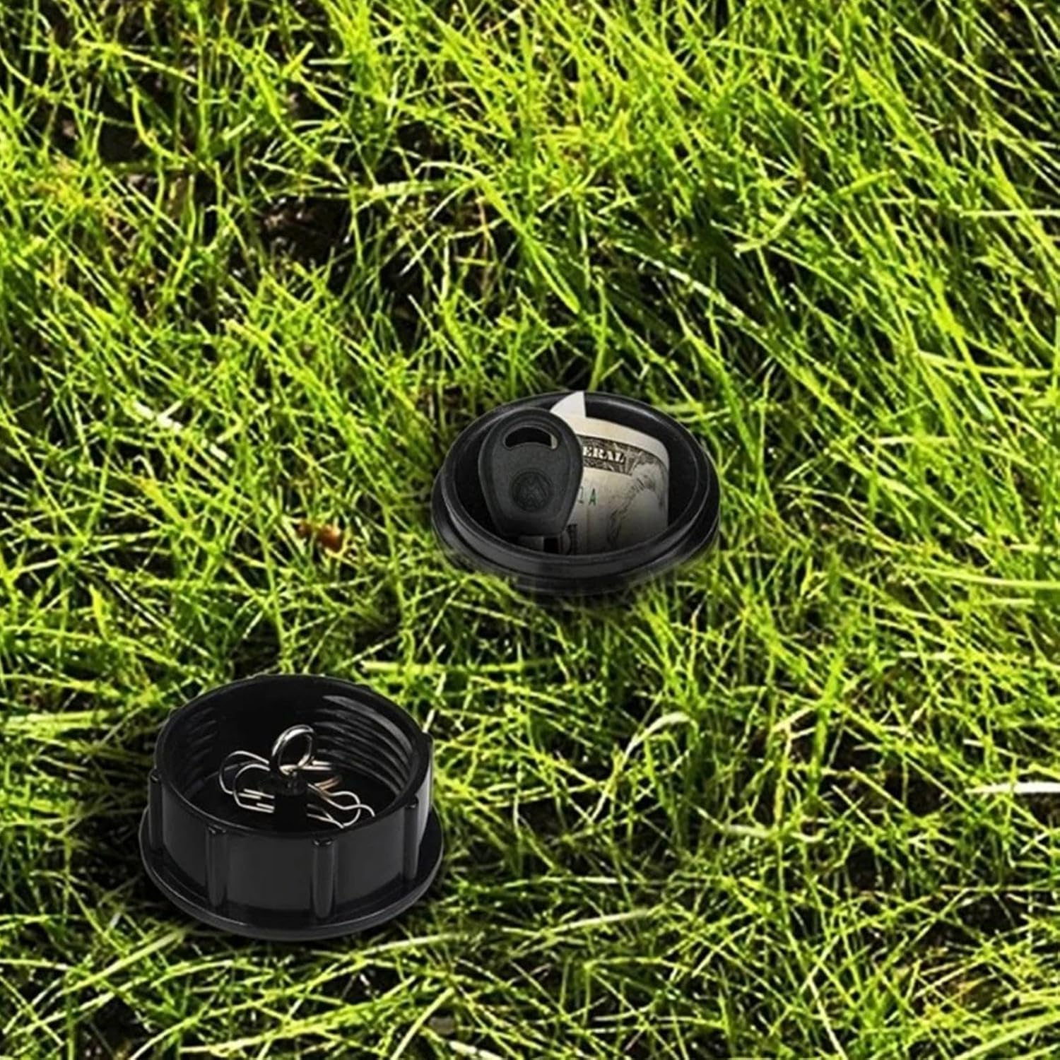 Generic Key Hider - Water Nozzle Shape - Waterproof - Sufficient Space - Vivid Key Organizer for Doorway Pathway Garden Lawn image number 2