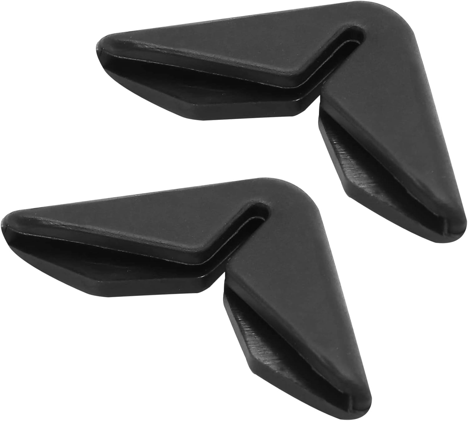Uxcell 2Pcs Black Universal Automobile Car Side Door Edge Corner Guard Protector image number 2