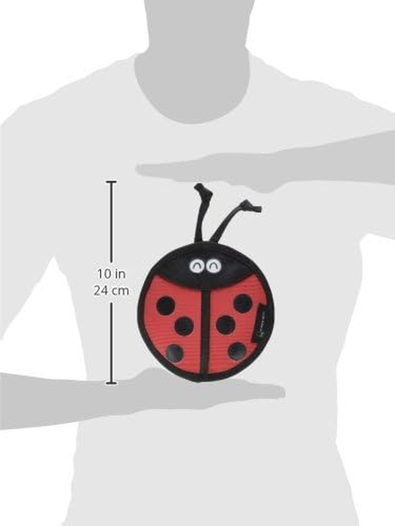 Hyper Pet Firehose Flyers Ladybug Durable Squeaky Dog Toy 9.8 X 1.2 X 6.5 Inches