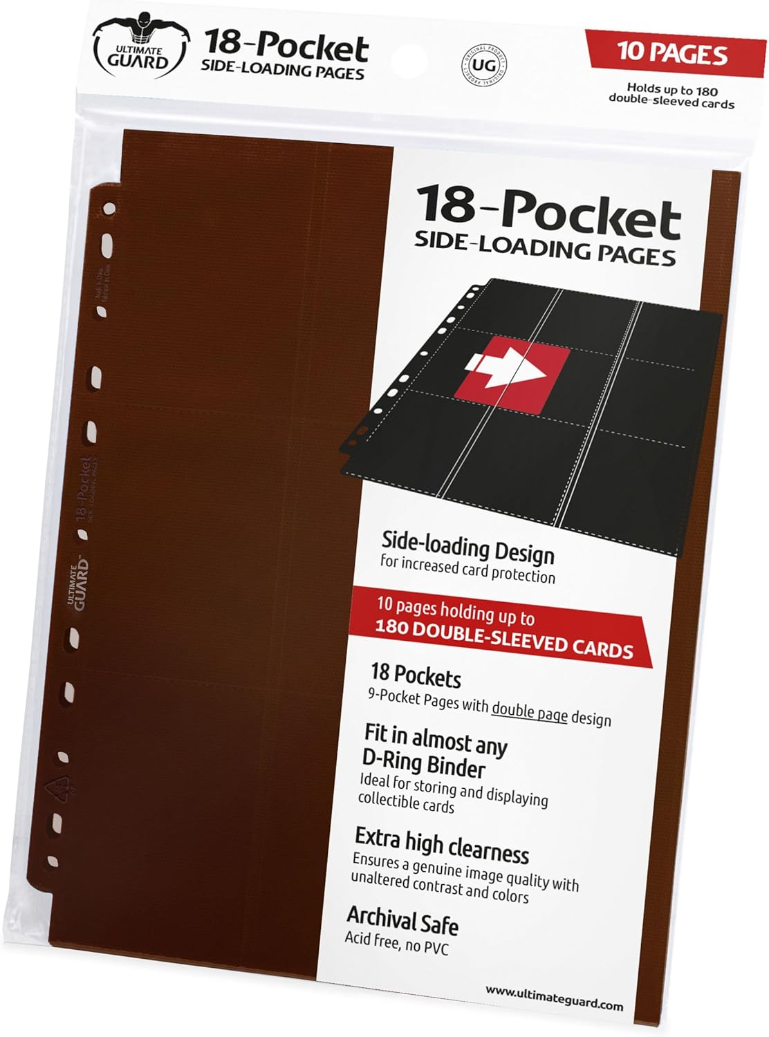 Ultimate Guard UGD010407 18-Pocket Side-Loading Supreme Pages
