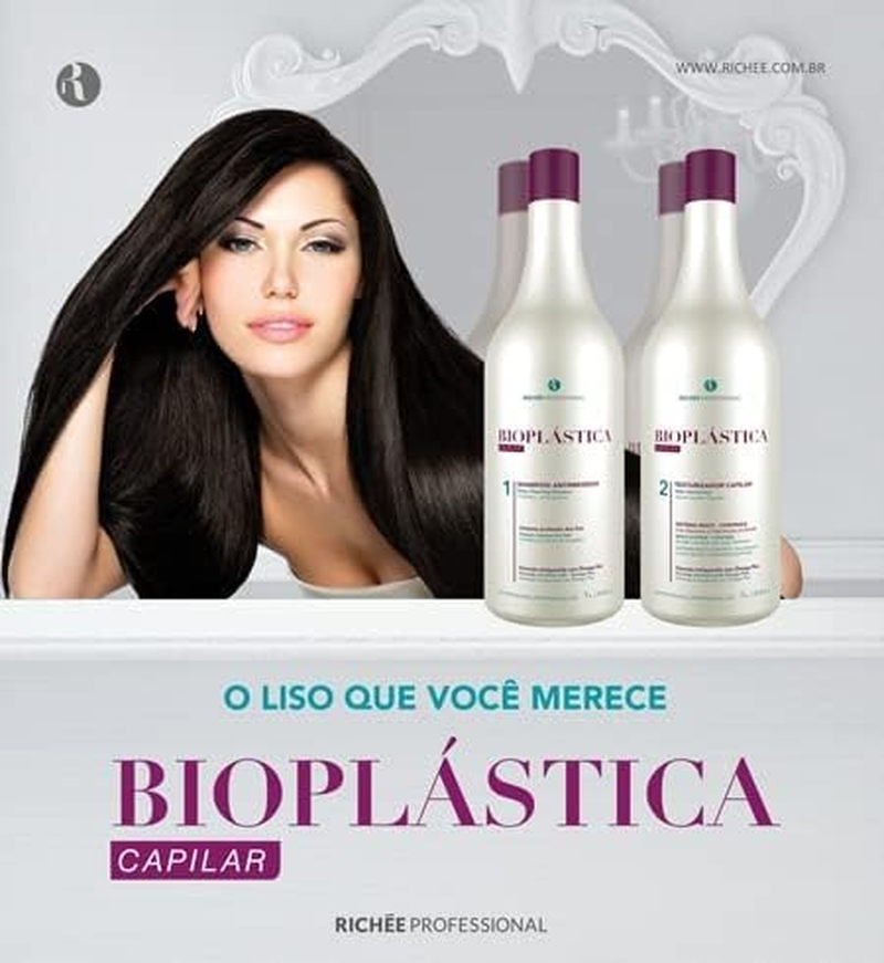 Rich&atilde;&fnof;&copy;E Professional Biopl&atilde;&fnof;&iexcl;Stica Capilar 2X 1000 Ml without Damages to the Hair Fiber | Hair Alignment, 33.8 Fl.Oz. image number 4