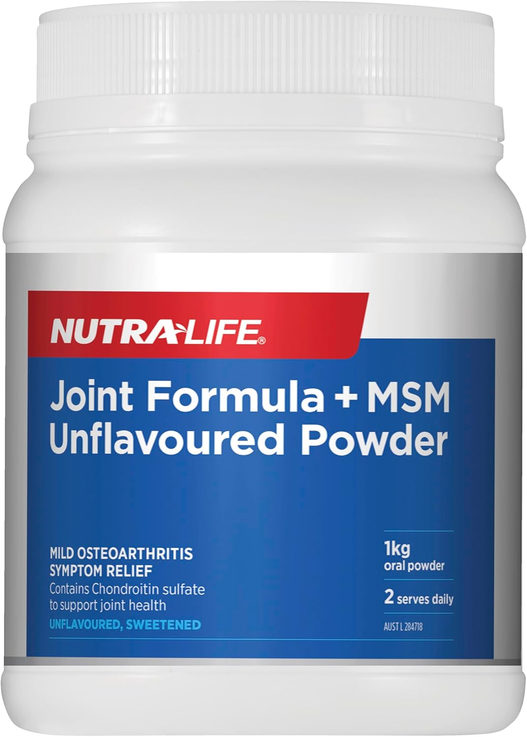 Nutralife Glucosamine Chrondroitin MSM Joint Food Concentrate Powder 1Kg